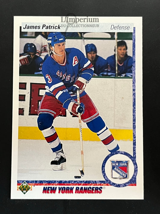 185. James Patrick Upper Deck 1990-91 Hockey Card
