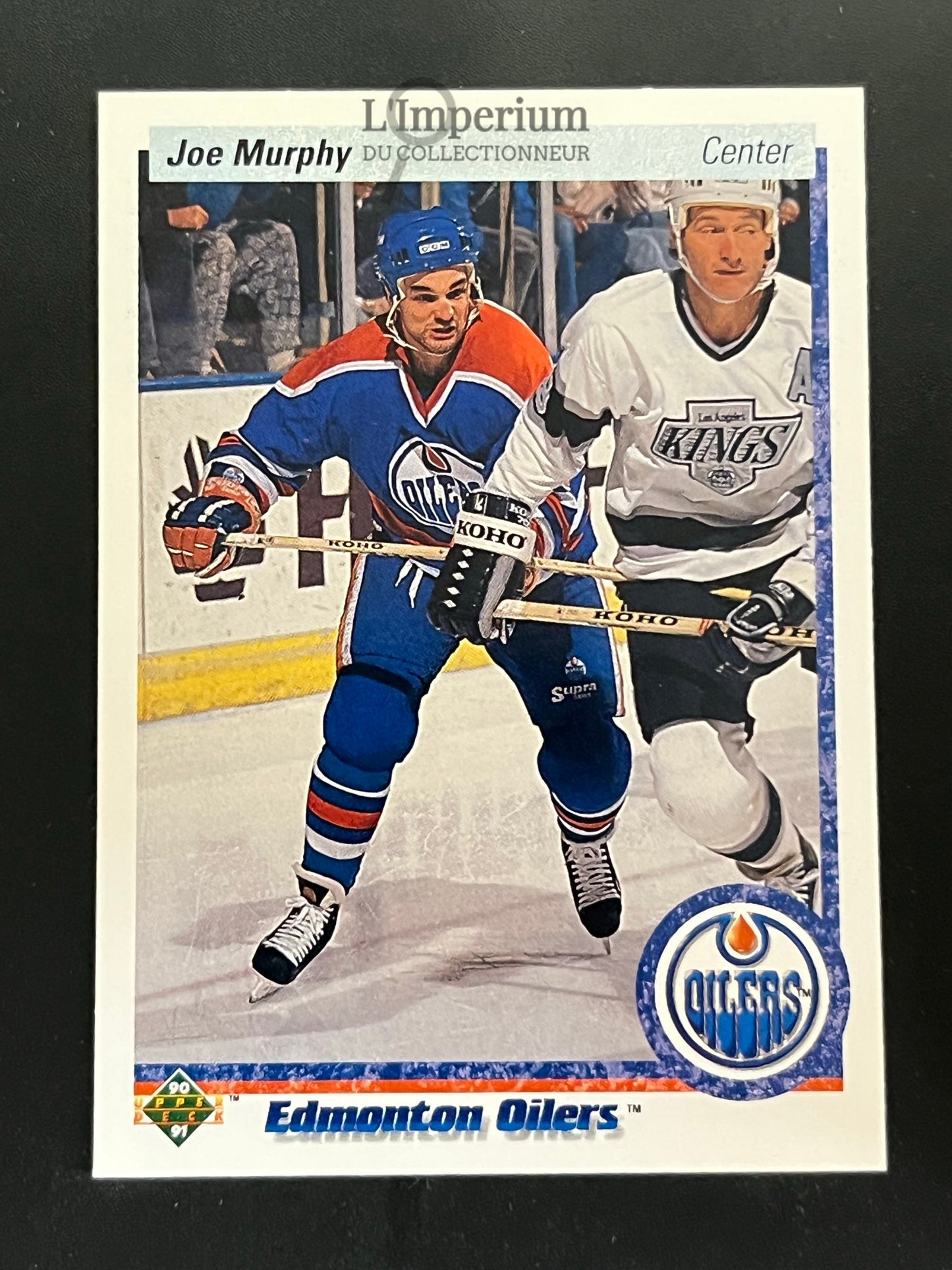 190. Joe Murphy RC Upper Deck 1990-91 Hockey Card