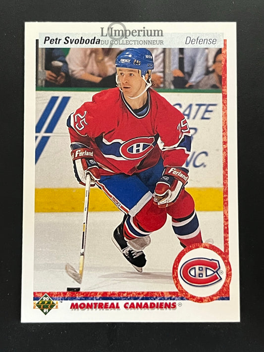 193. Petr Svoboda Upper Deck 1990-91 Hockey Card