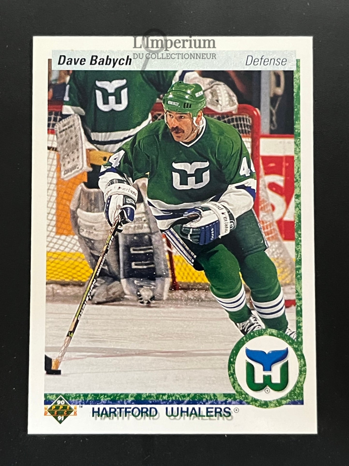 194. Dave Babych Upper Deck 1990-91 Hockey Card