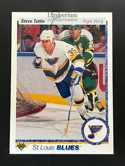 195. Steve Tuttle Upper Deck 1990-91 Hockey Card