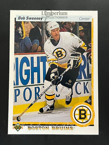 198. Bob Sweeney Upper Deck 1990-91 Hockey Card