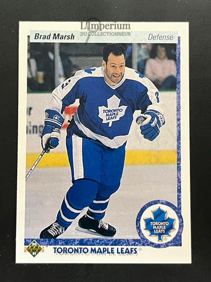 199. Brad Marsh Upper Deck 1990-91 Hockey Card