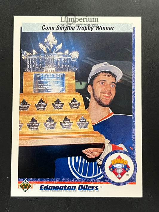 201. Bill Ranford (Conn Smythe) Upper Deck 1990-91 Hockey Card