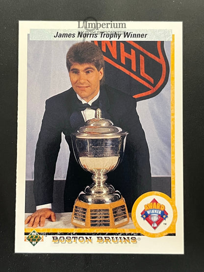 204. Ray Bourque (Norris) Upper Deck 1990-91 Hockey Card