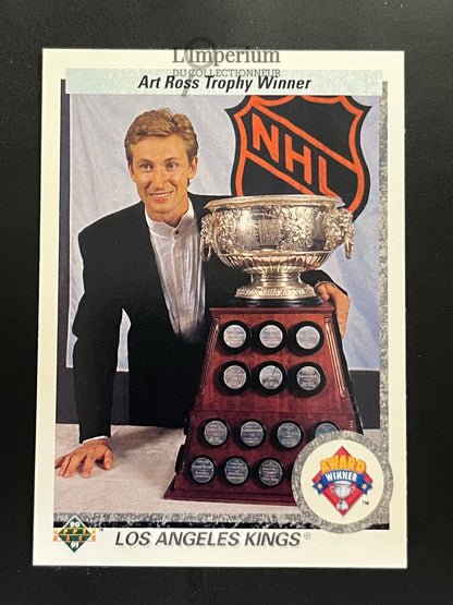 205. Wayne Gretzky (Ross) Upper Deck 1990-91 Hockey Card