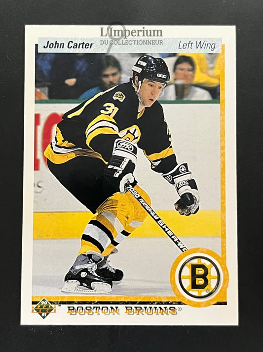 211. John Carter RC Upper Deck 1990-91 Hockey Card