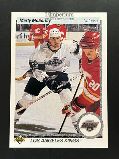 212. Marty McSorley Upper Deck 1990-91 Hockey Card