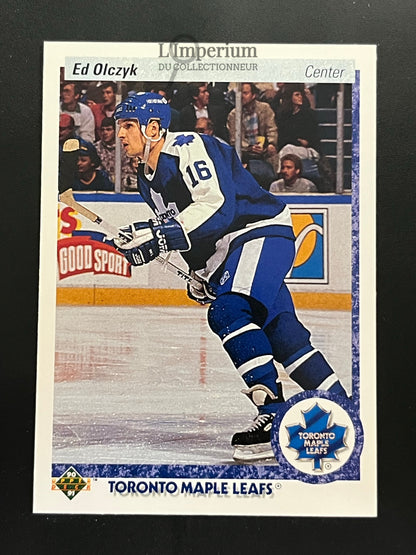 222. Ed Olczyk Upper Deck 1990-91 Hockey Card