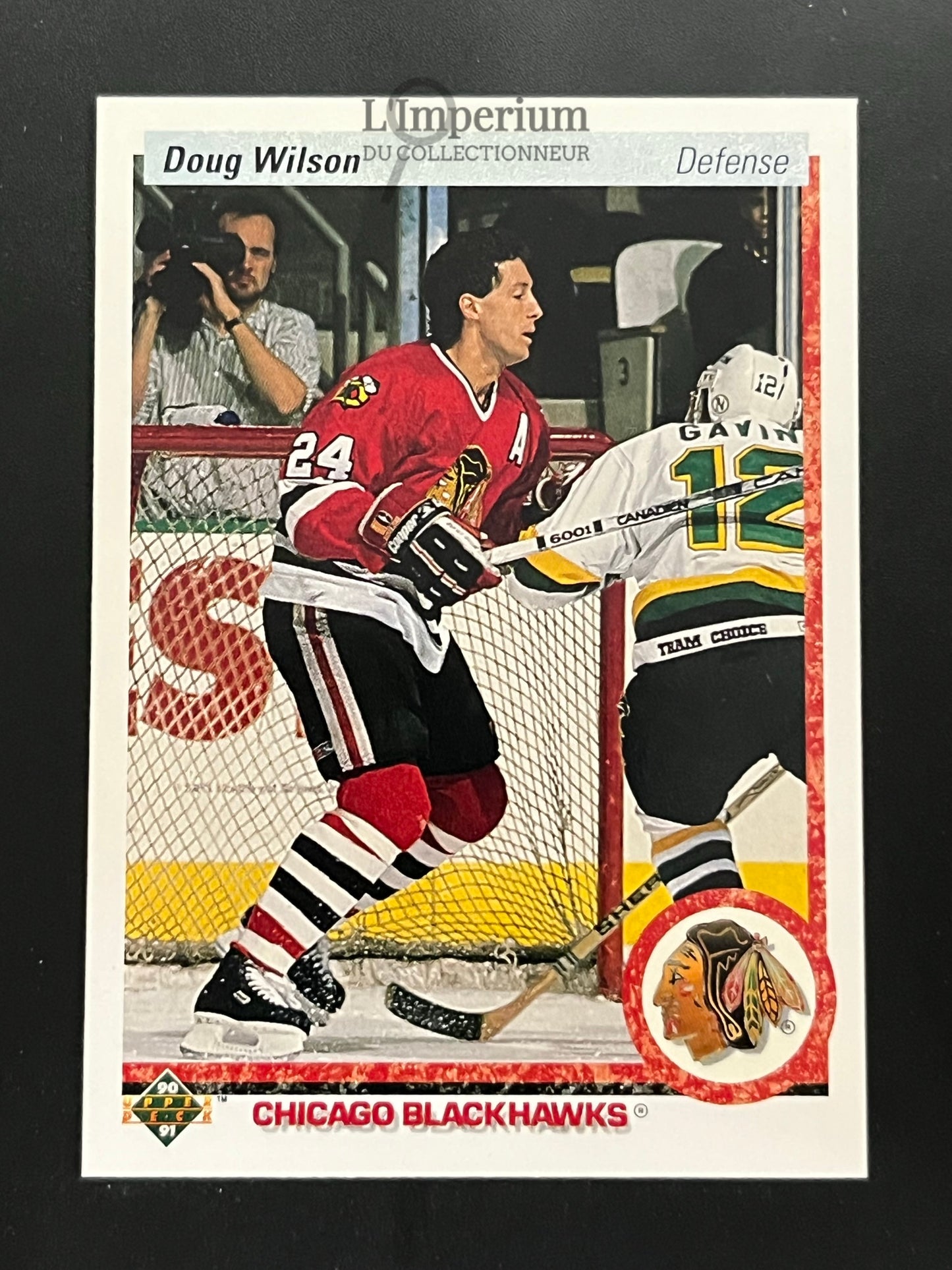 223. Doug Wilson Upper Deck 1990-91 Hockey Card