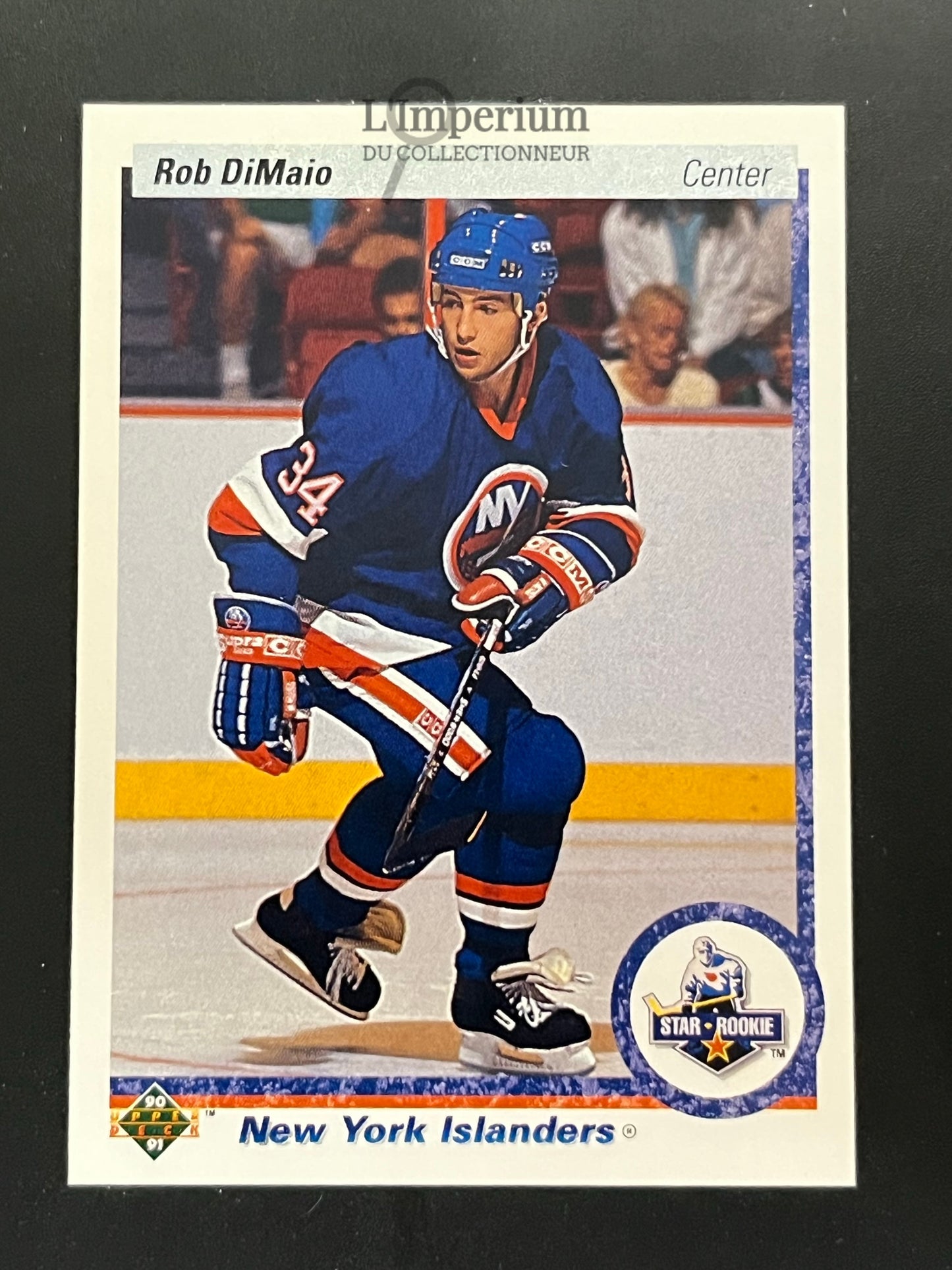225. Rob DiMaio RC Upper Deck 1990-91 Hockey Card
