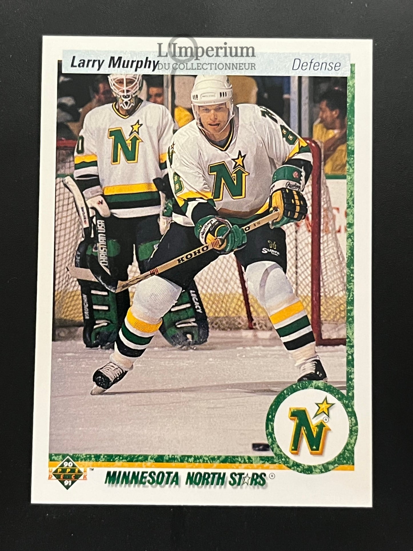 229. Larry Murphy Upper Deck 1990-91 Hockey Card