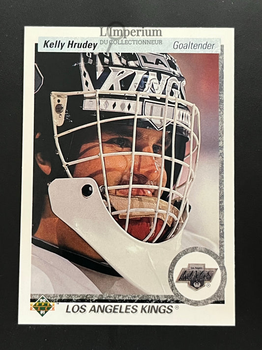 231. Kelly Hrudey Upper Deck 1990-91 Hockey Card