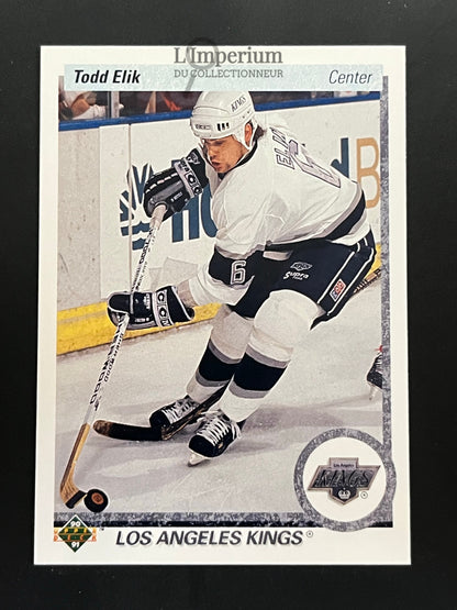 233. Todd Elik RC Upper Deck 1990-91 Hockey Card