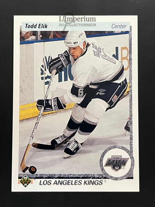 233. Todd Elik RC Upper Deck 1990-91 Hockey Card