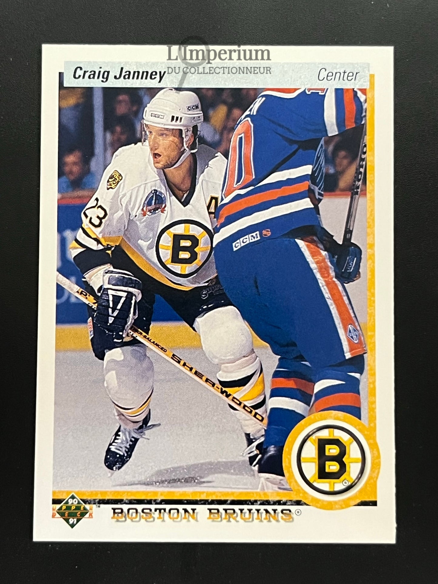 234. Graig Janney Upper Deck 1990-91 Hockey Card
