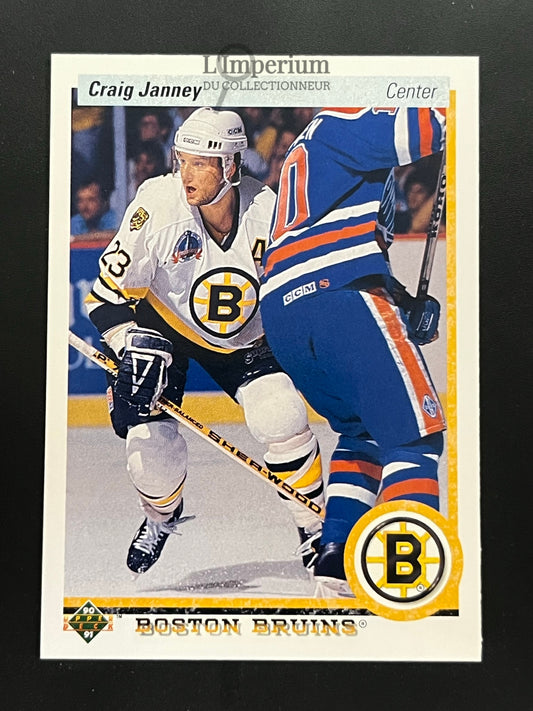 234. Graig Janney Upper Deck 1990-91 Hockey Card