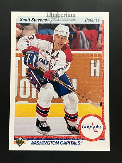 236. Scott Stevens Upper Deck 1990-91 Hockey Card
