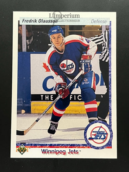 237. Fredric Olausson Upper Deck 1990-91 Hockey Card