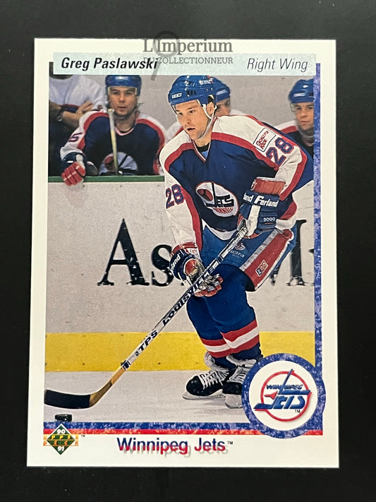 239. Greg Paslawski Upper Deck 1990-91 Hockey Card