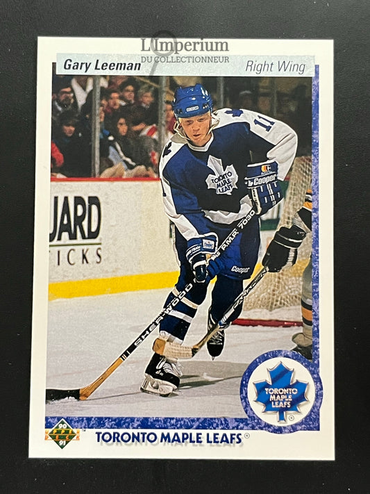 243. Gary Leeman Upper Deck 1990-91 Hockey Card