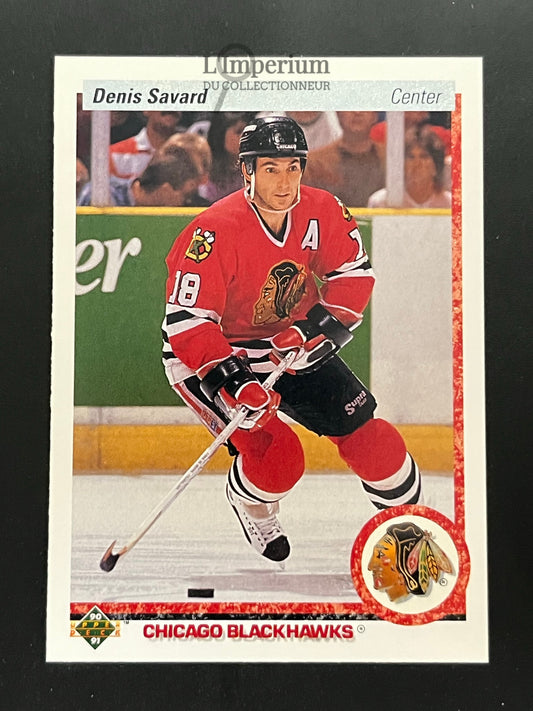244. Denis Savard Upper Deck 1990-91 Hockey Card