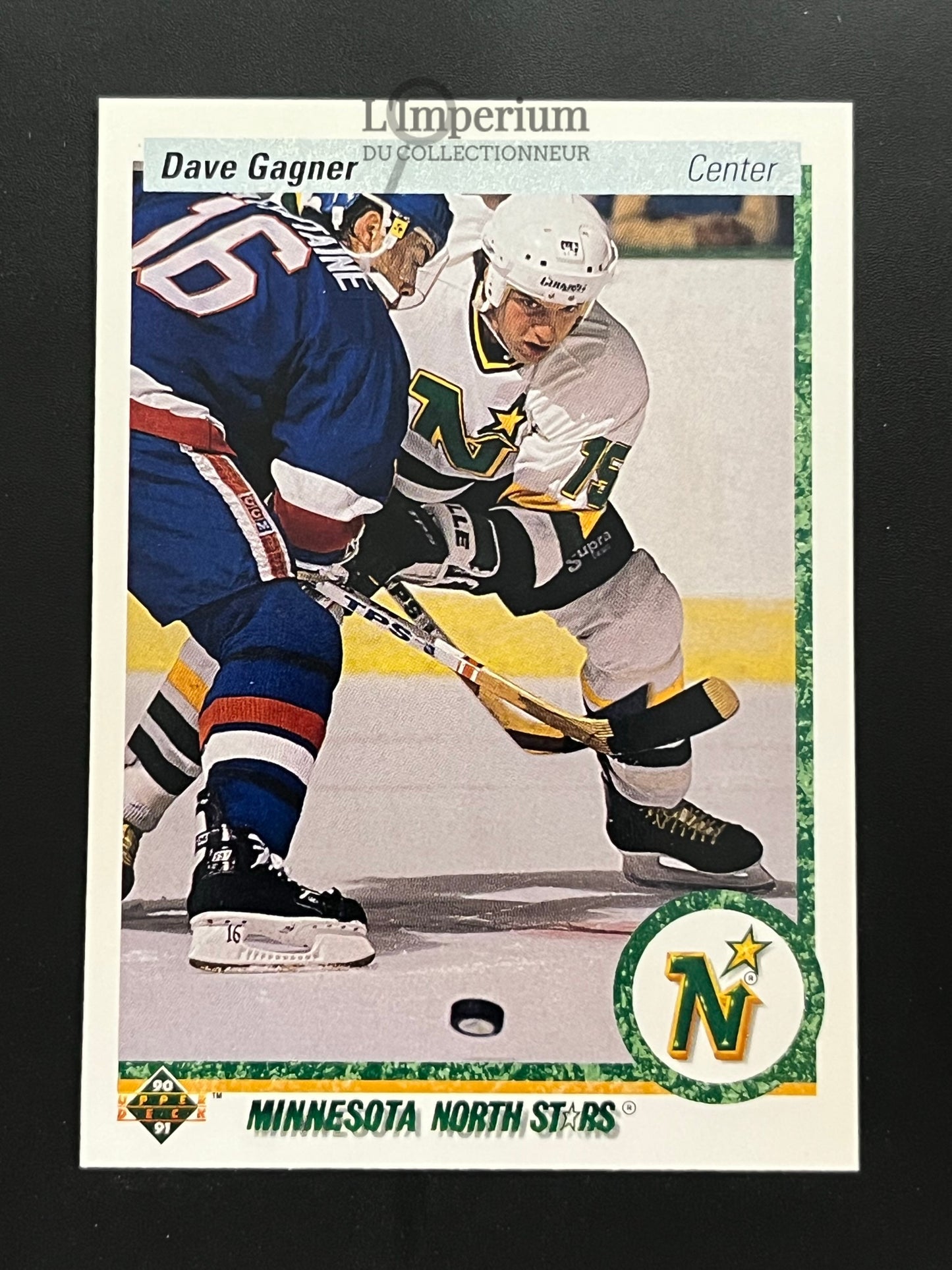 248. Dave Gagner Upper Deck 1990-91 Hockey Card