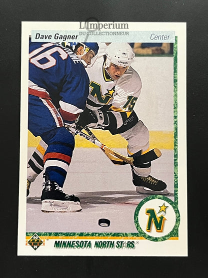 248. Dave Gagner Upper Deck 1990-91 Hockey Card