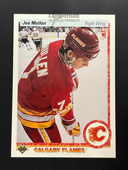 252. Joe Mullen Upper Deck 1990-91 Hockey Card