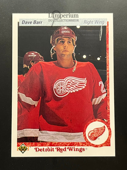 257. Dave Barr Upper Deck 1990-91 Hockey Card
