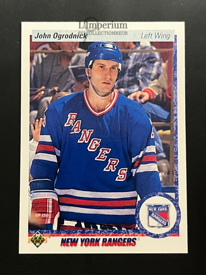258. John Ogrodnick Upper Deck 1990-91 Hockey Card