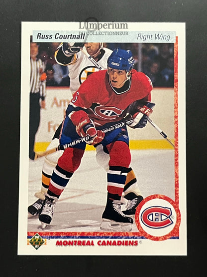 259. Russ Courtnall Upper Deck 1990-91 Hockey Card