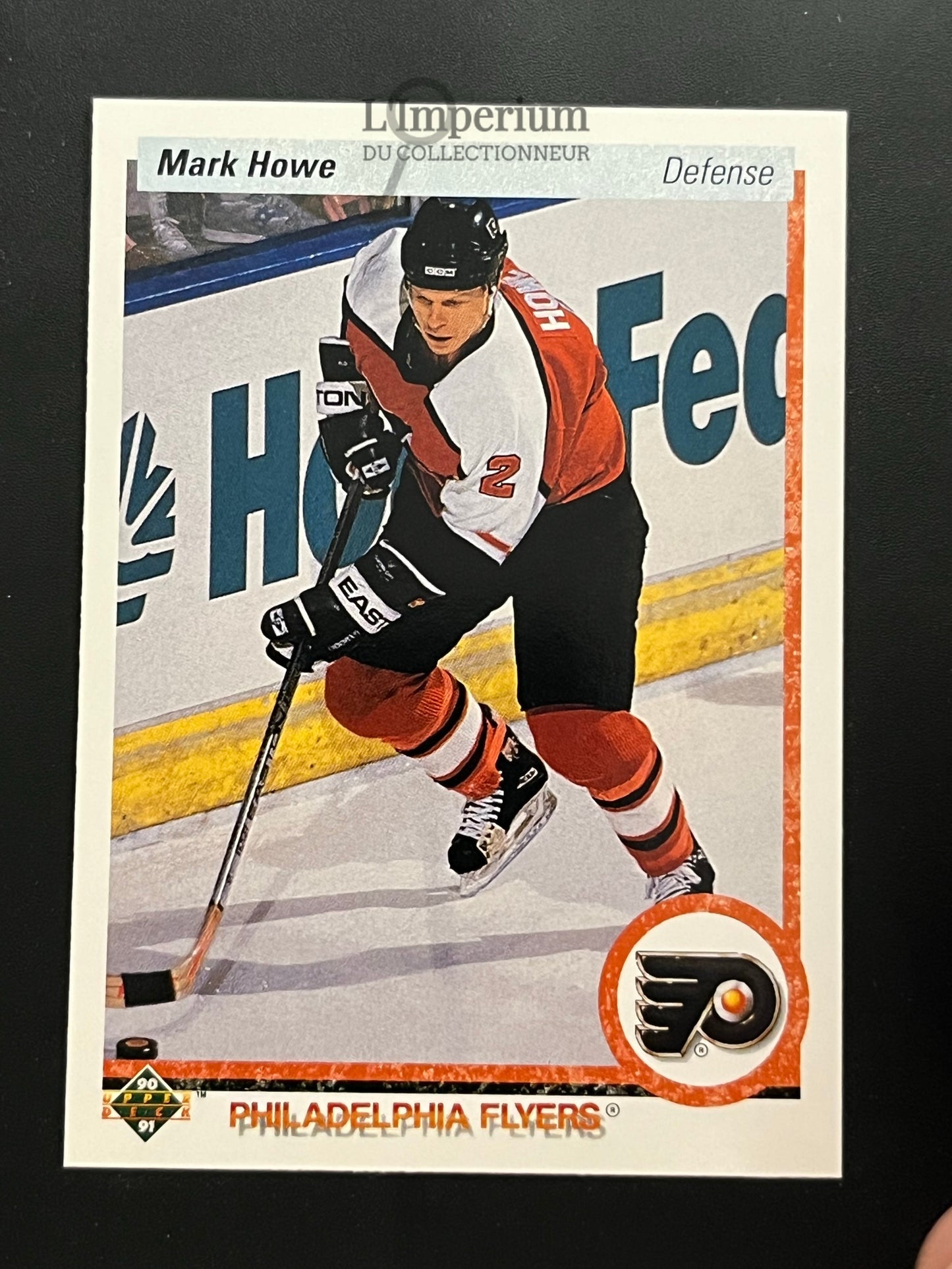 261. Mark Howe Upper Deck 1990-91 Hockey Card
