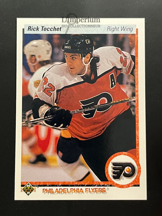 263. Rick Tocchet Upper Deck 1990-91 Hockey Card