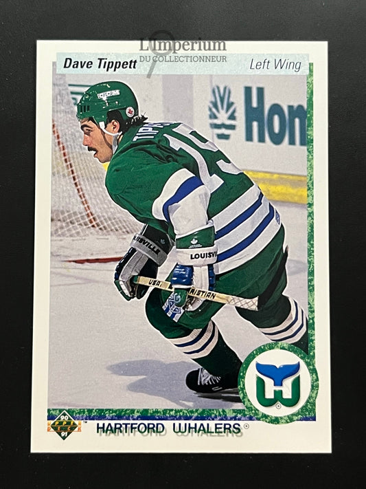 270. Dave Tippett Upper Deck 1990-91 Hockey Card