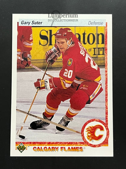 273. Gary Suter Upper Deck 1990-91 Hockey Card