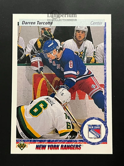 274. Darren Turcotte RC Upper Deck 1990-91 Hockey Card
