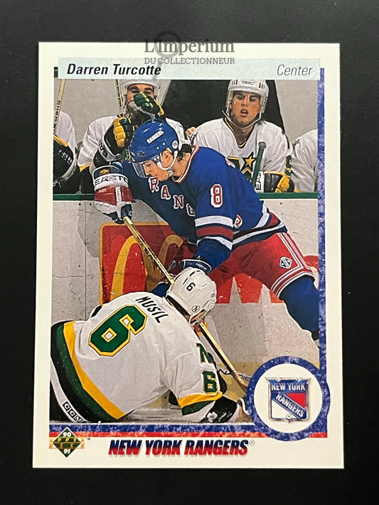 274. Darren Turcotte RC Upper Deck 1990-91 Hockey Card