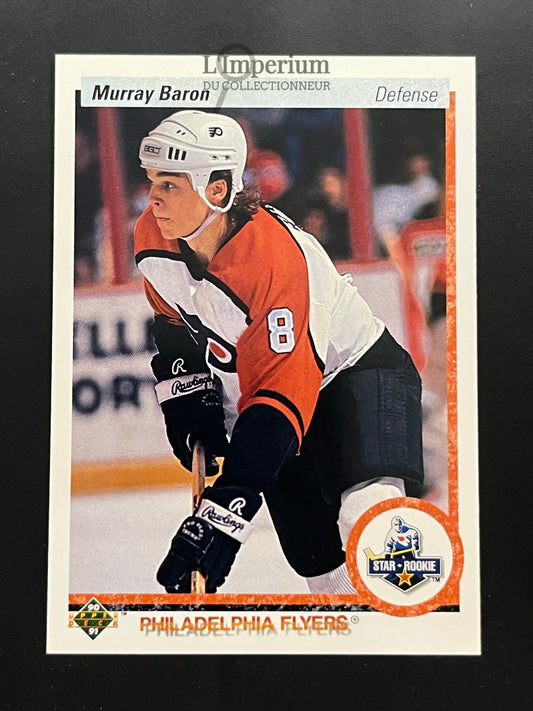 275. Murray Baron RC Upper Deck 1990-91 Hockey Card