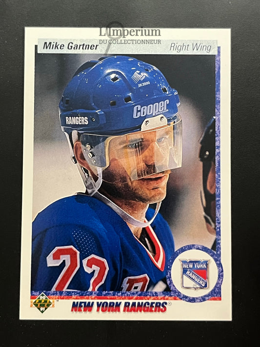 277. Mike Gartner Upper Deck 1990-91 Hockey Card