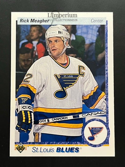 285. Rick Meagher Upper Deck 1990-91 Hockey Card