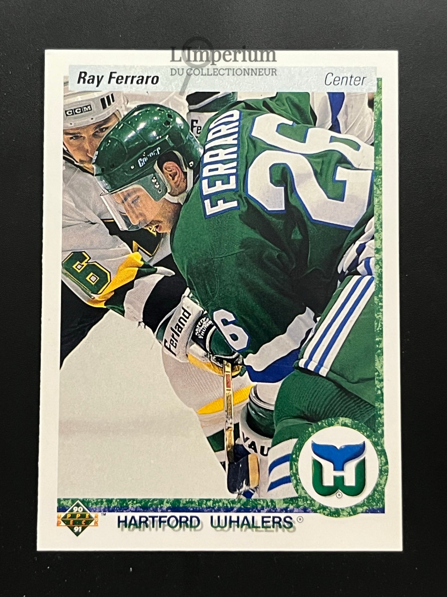 289. Ray Ferrero Upper Deck 1990-91 Hockey Card