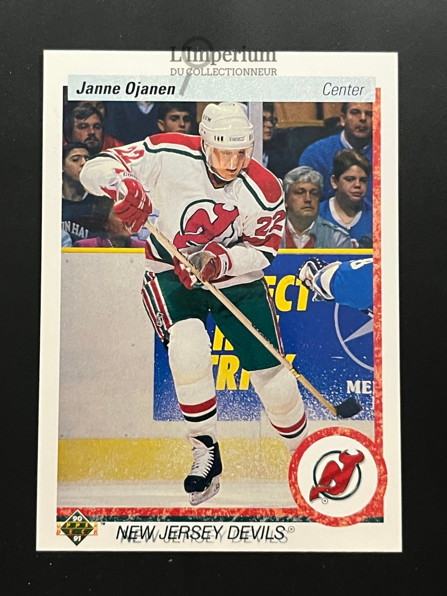 290. Janne Ojanen RC Upper Deck 1990-91 Hockey Card