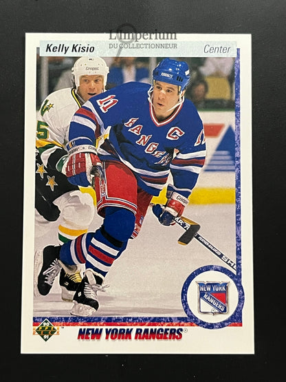 296. Kelly Kisio Upper Deck 1990-91 Hockey Card