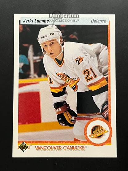 297. Jyrki Lumme RC Upper Deck 1990-91 Hockey Card