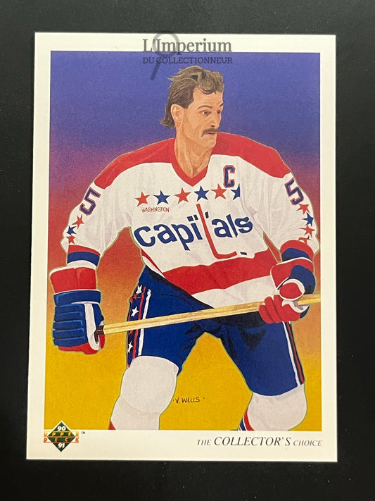 309. Rod Langway TC Upper Deck 1990-91 Hockey Card
