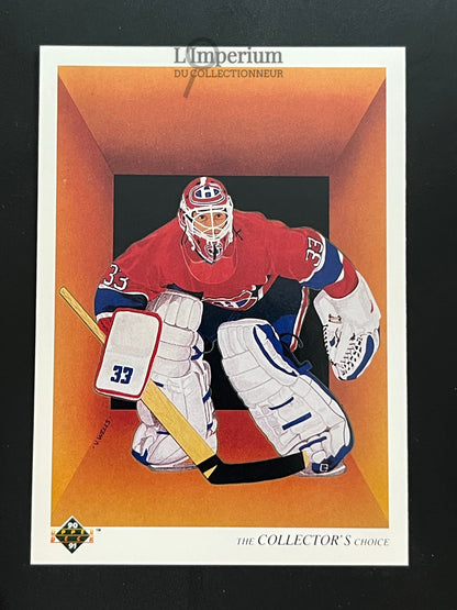 317. Patrick Roy TC Upper Deck 1990-91 Hockey Card