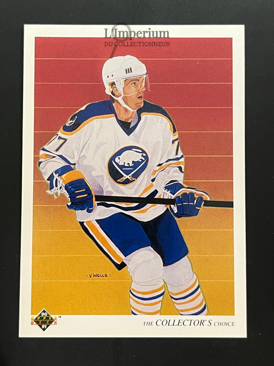 318. Pierre Turgeon TC Upper Deck 1990-91 Hockey Card