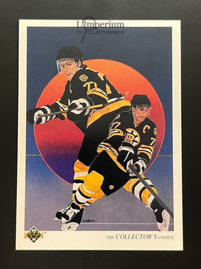 320. Ray Bourque TC Upper Deck 1990-91 Hockey Card