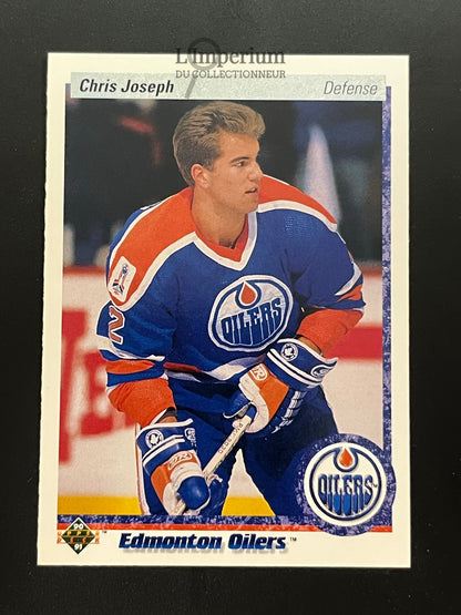 323. Chris Joseph RC Upper Deck 1990-91 Hockey Card